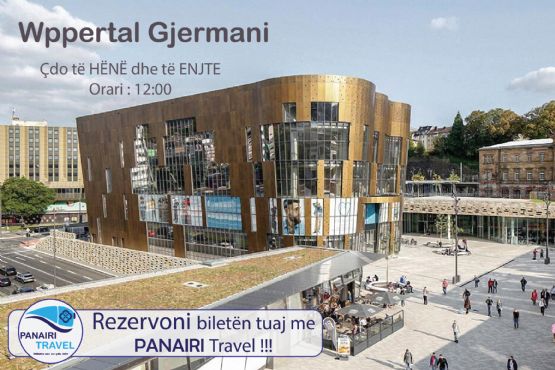 Bileta Autobuzi nga Wppertal per Tirane nga PANAIRI TRAVEL GJERMANI